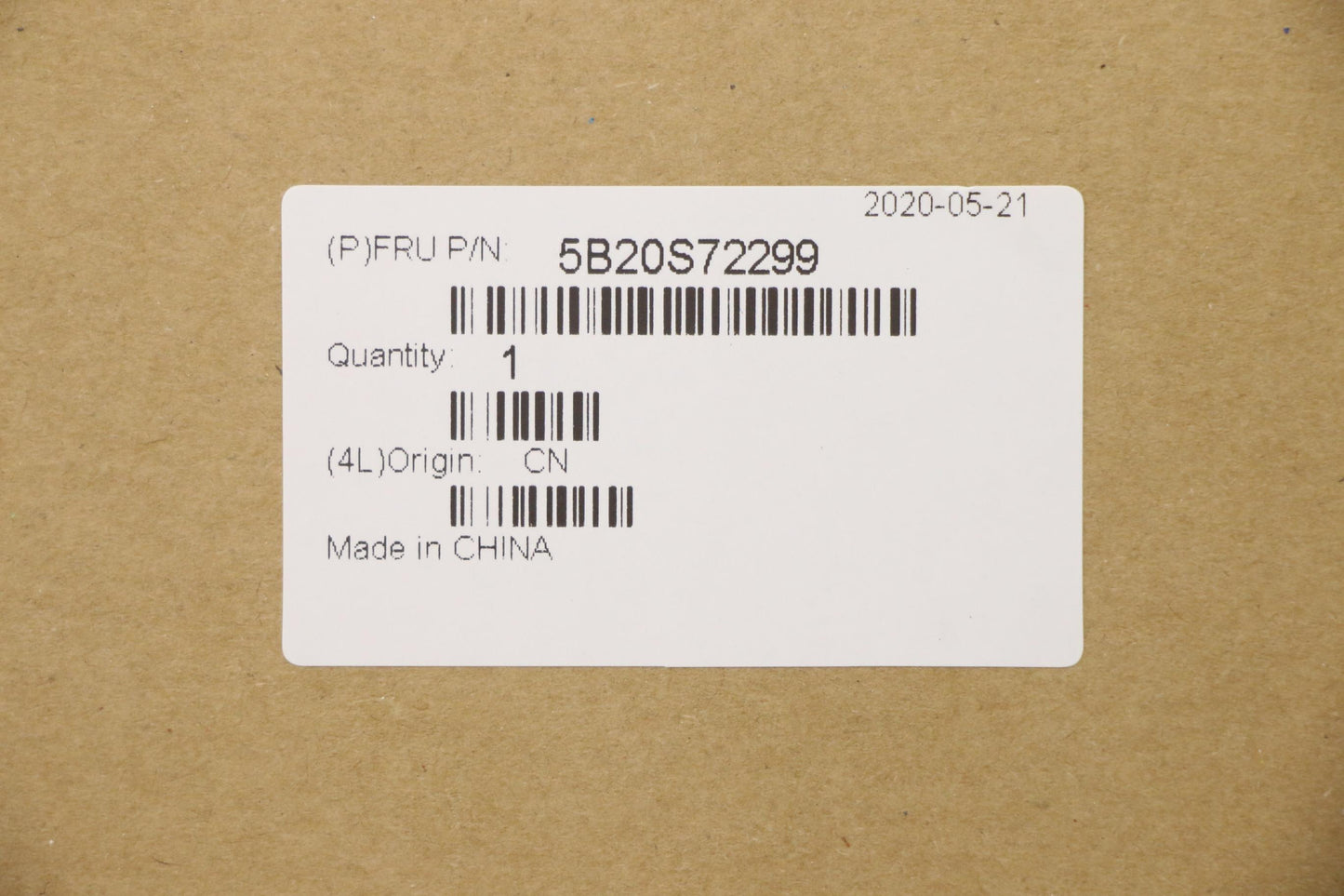 Lenovo System Board, i3-10110U, 4+4GB RAM, NvP, Windows - 5B20S72299