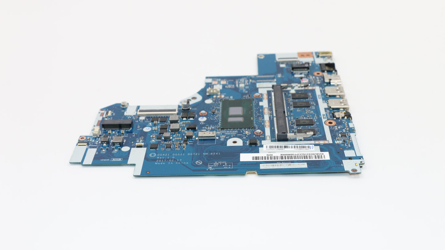 Lenovo System Board, Intel i3-7130U, UMA Graphics, 4GB RAM, Windows - 5B20S93142
