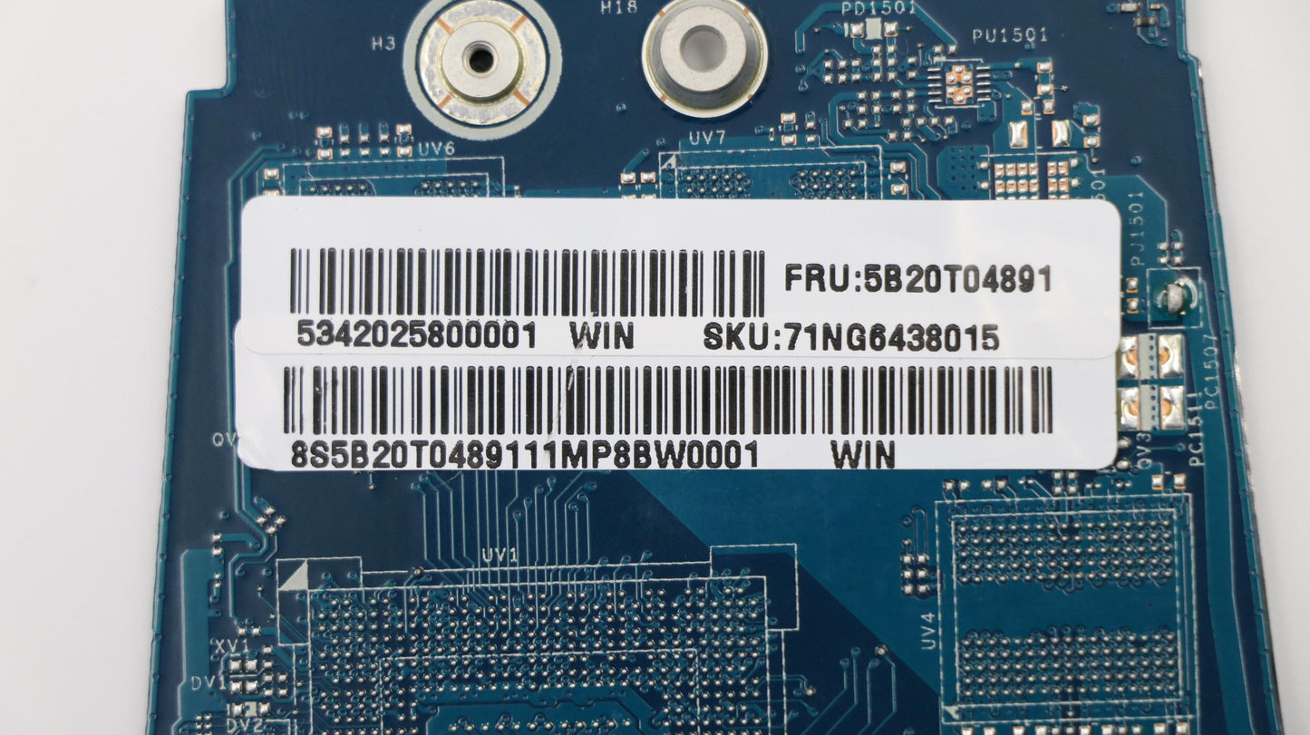 Lenovo System Board, i5-8265U, UMA Graphics, 8GB RAM, Windows - 5B20T04891