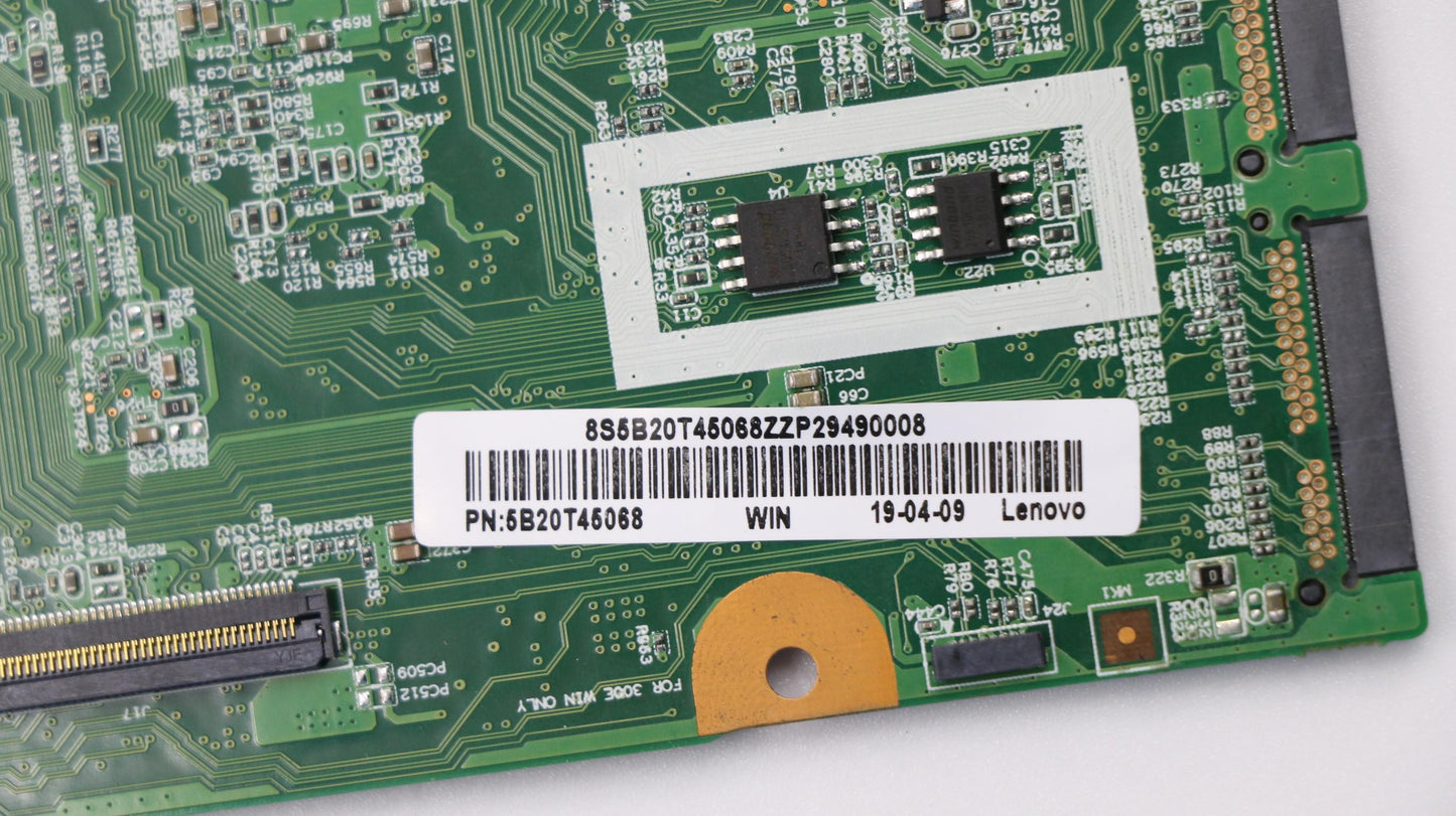 Lenovo System Board, B81M9 WIN, N4100 UMA, 4G 128G EMMC - 5B20T45068