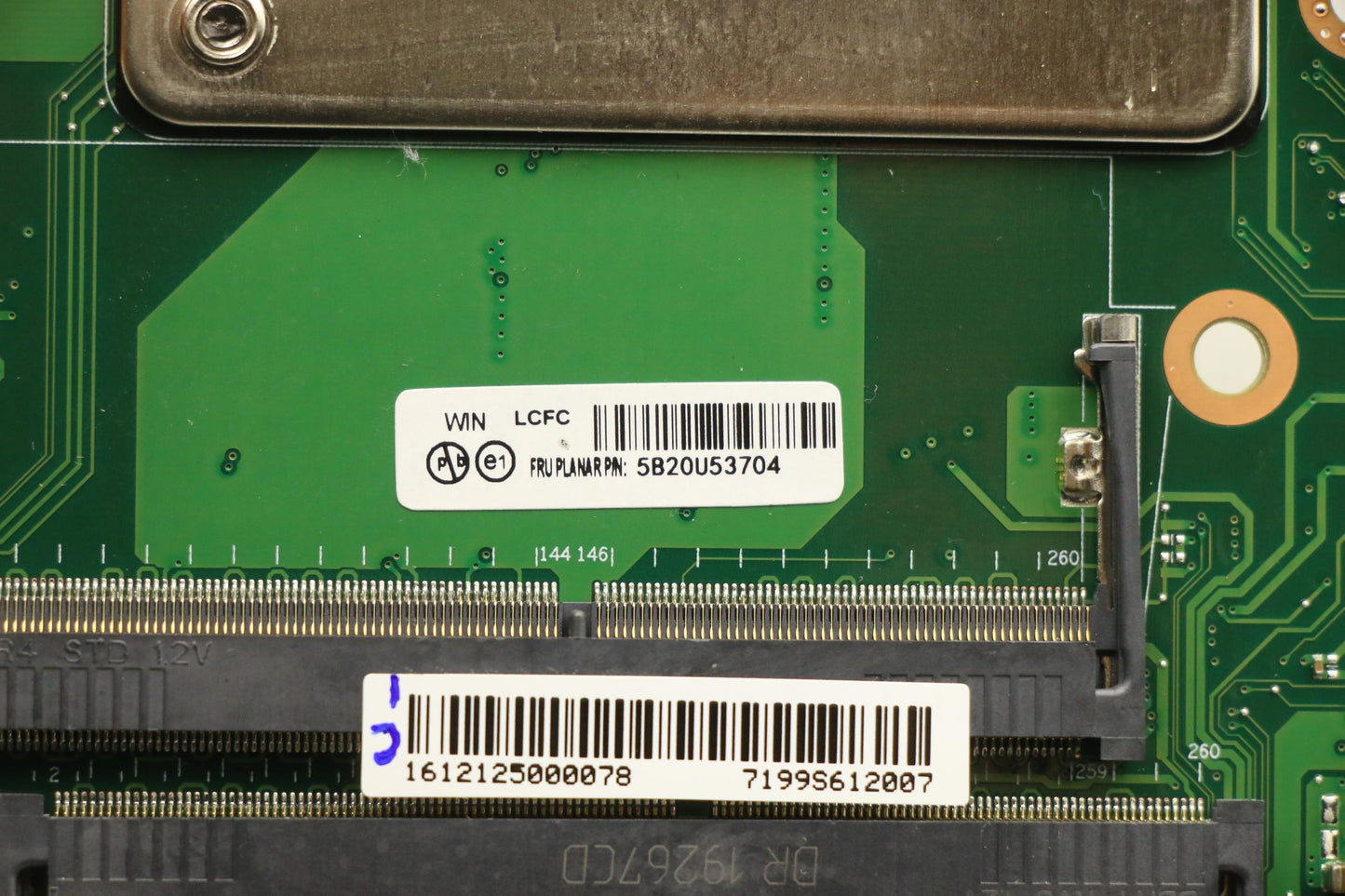 Lenovo BDPLANAR Motherboard, FRU, 9th Gen WIN DPK - 5B20U53704