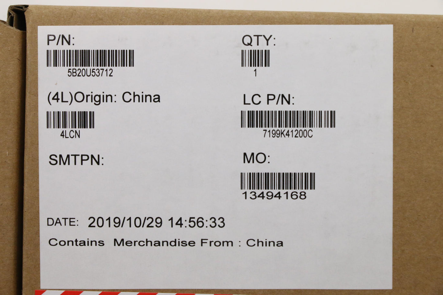 Lenovo Motherboard, L B360 Series, 35W, Windows DPK - 5B20U53712