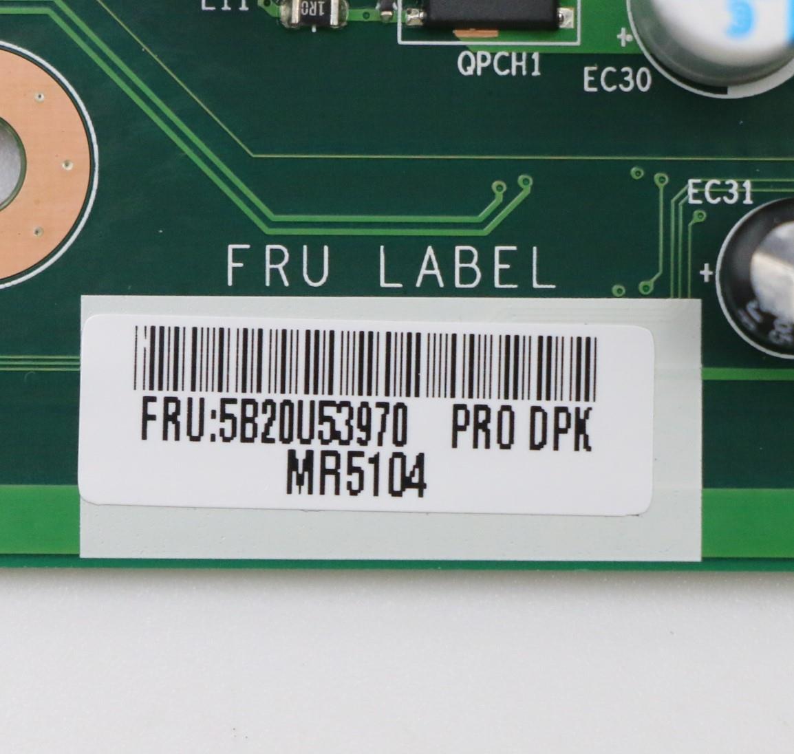 Lenovo Motherboard with Intel Comet Lake and B460 Chipset - 5B20U53970