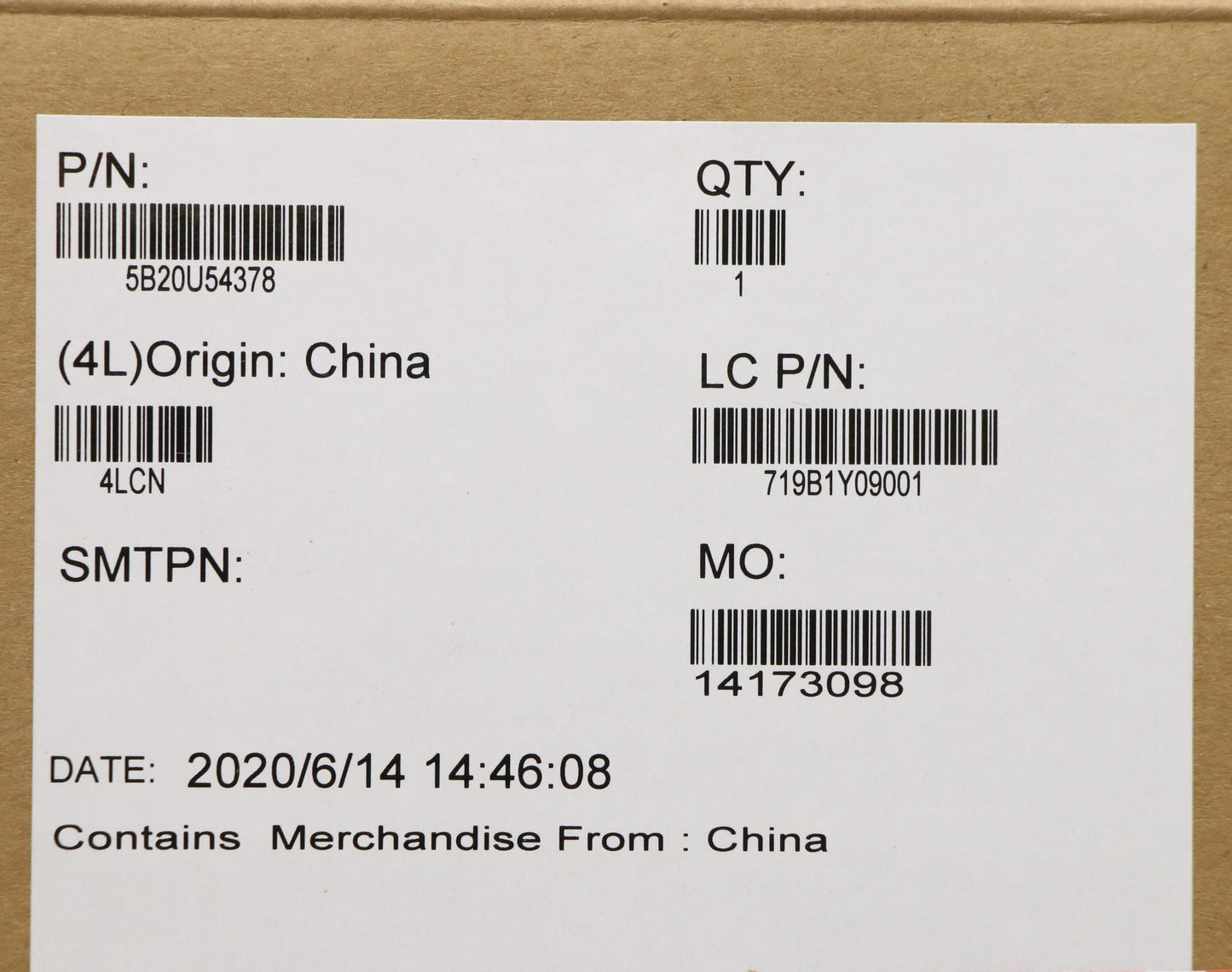 Lenovo H470 Motherboard, 35W, WWAN Support, No DPK - 5B20U54378