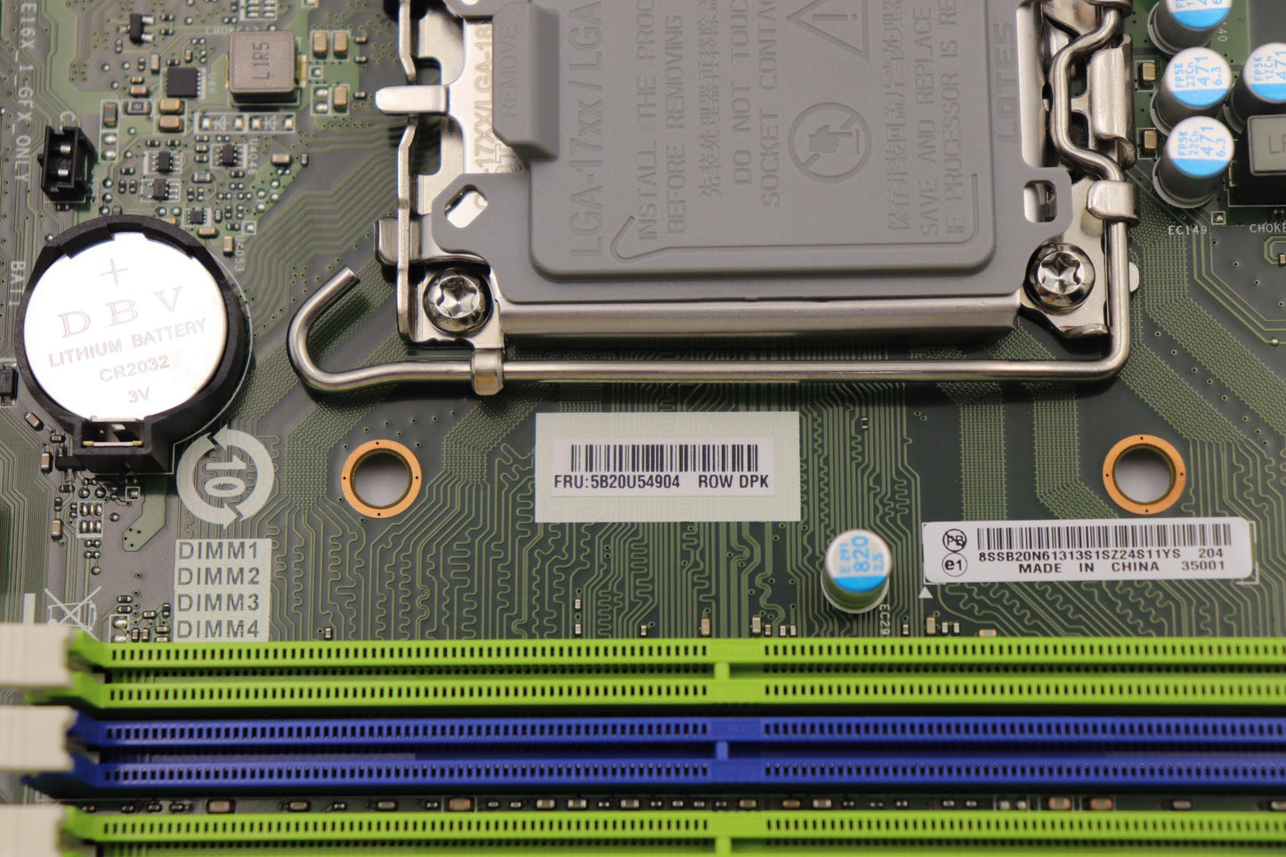 Lenovo BDPLANAR MB FRU WIN DPK - 5B20U54904