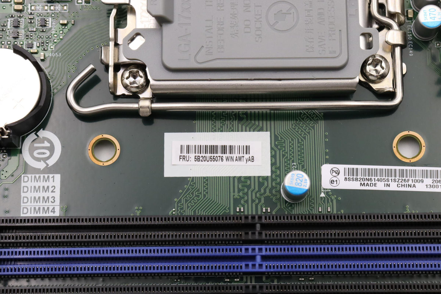 Lenovo Motherboard P360 with AMT and VP, Windows DPK - 5B20U55076