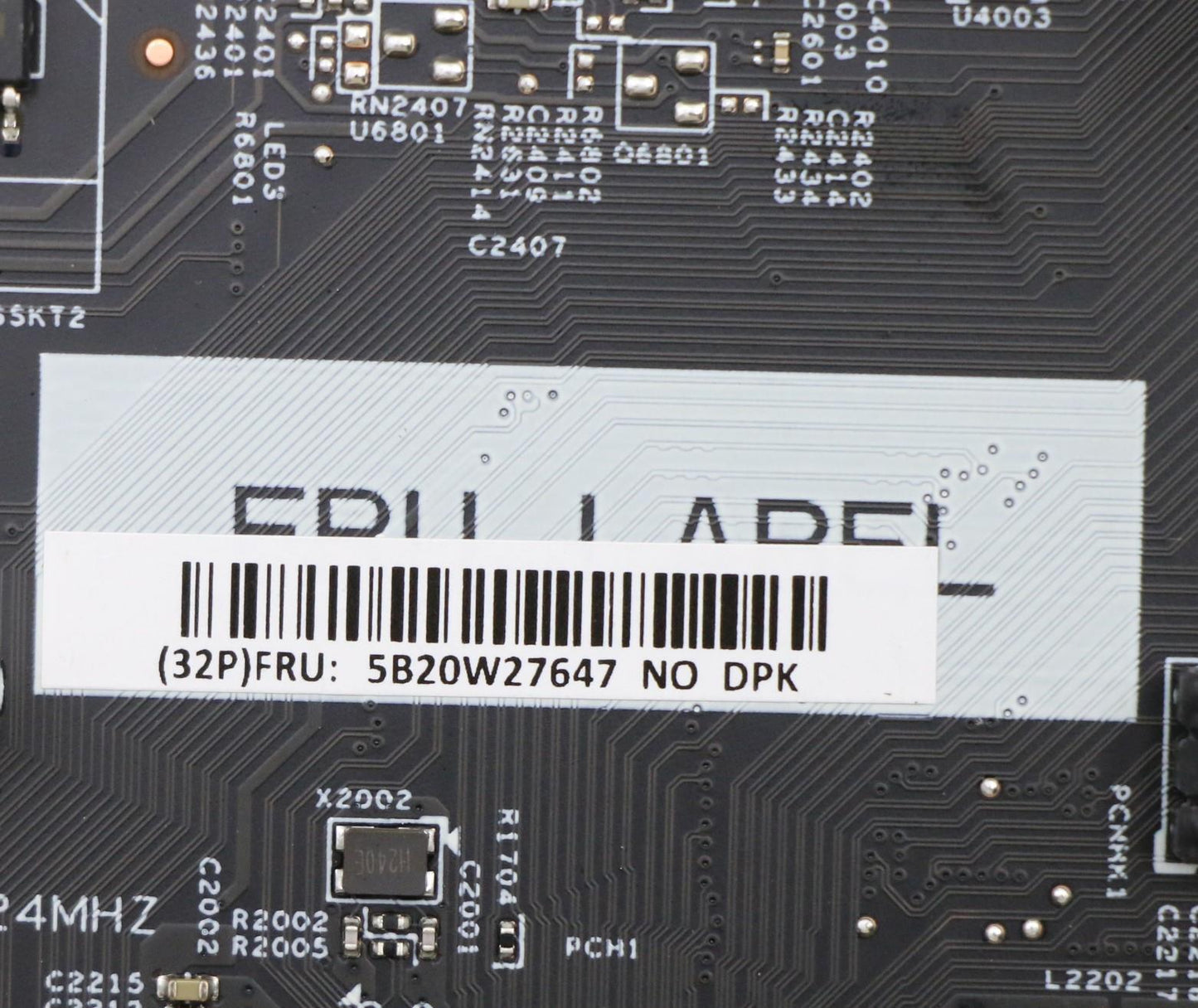 Lenovo Bdplanar Intel Comet Lake B460 - 5B20W27647