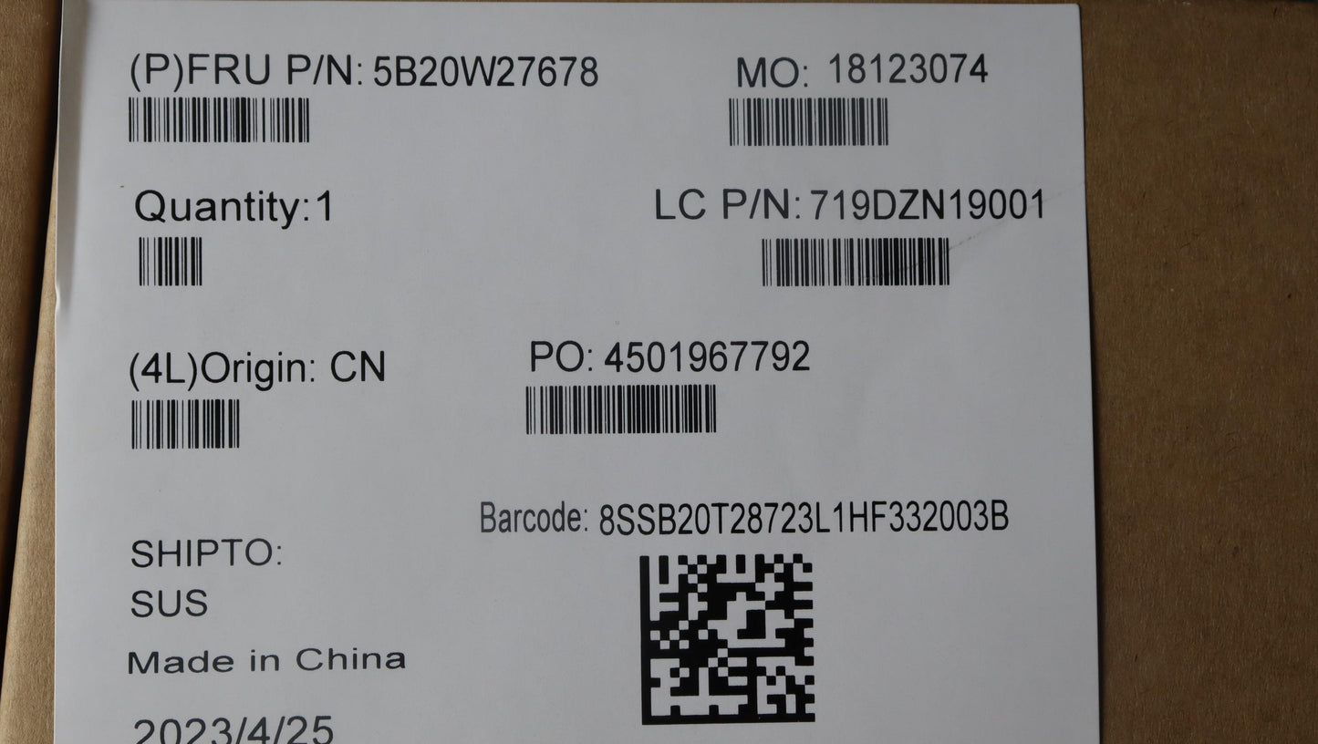 Lenovo ARA B650 WIN DPK System Board - 5B20W27678