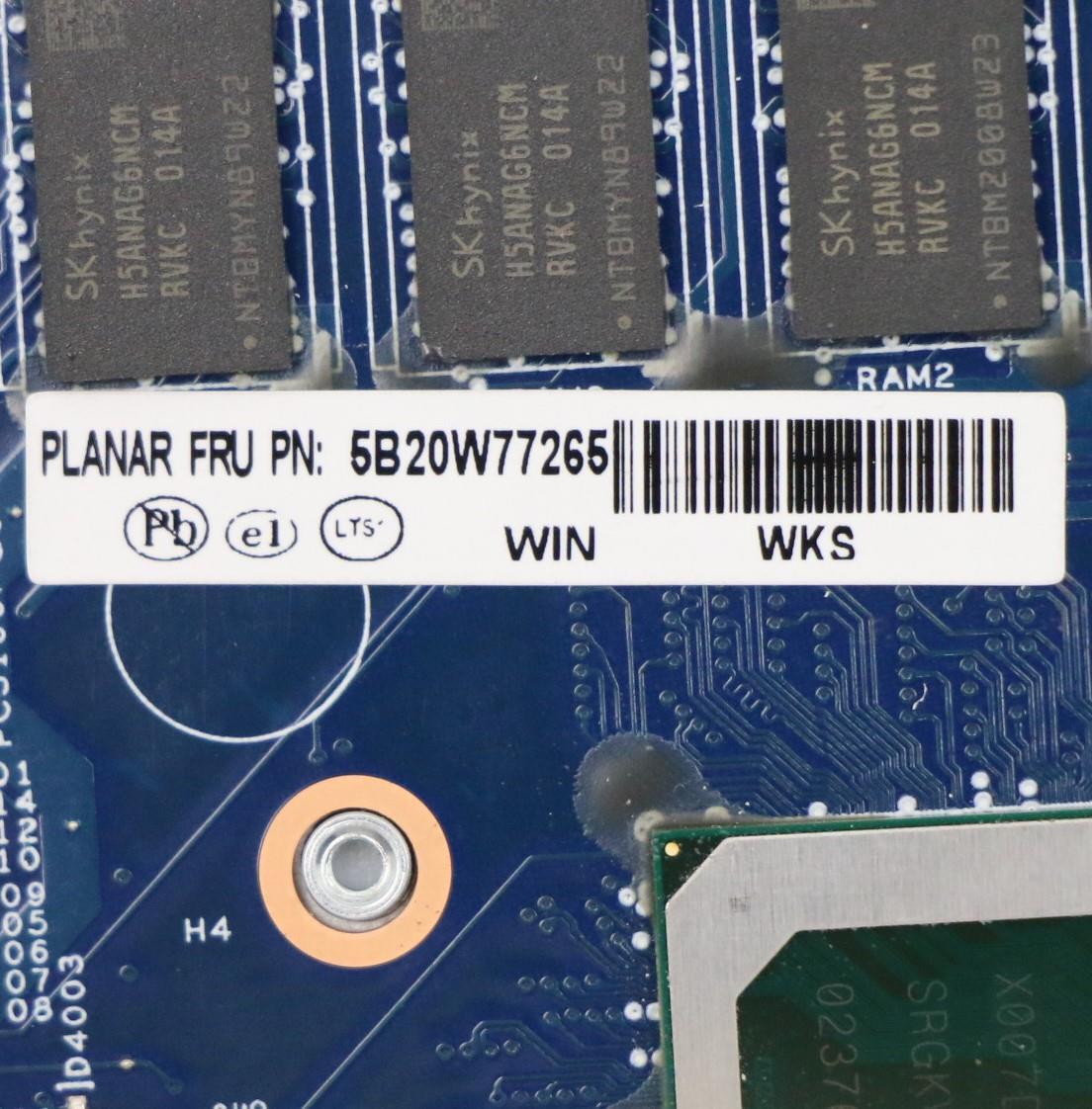 Lenovo Motherboard, i7-10610U, vPro, 8+8GB RAM, YdT, Windows - 5B20W77265