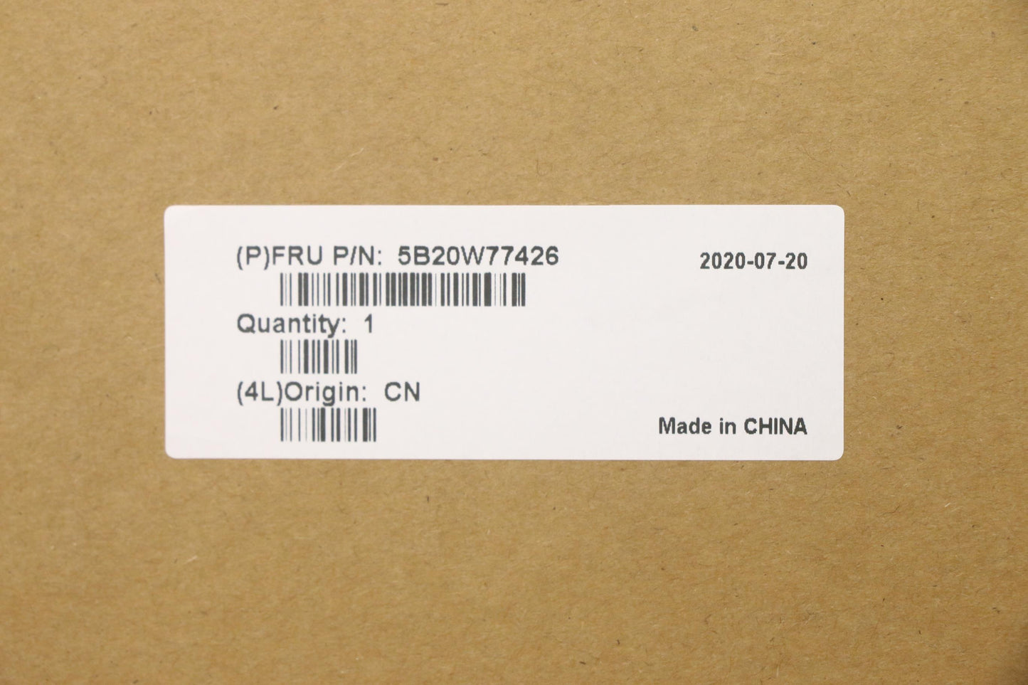 Lenovo Motherboard with i3-10110U, SSD for Windows - 5B20W77426