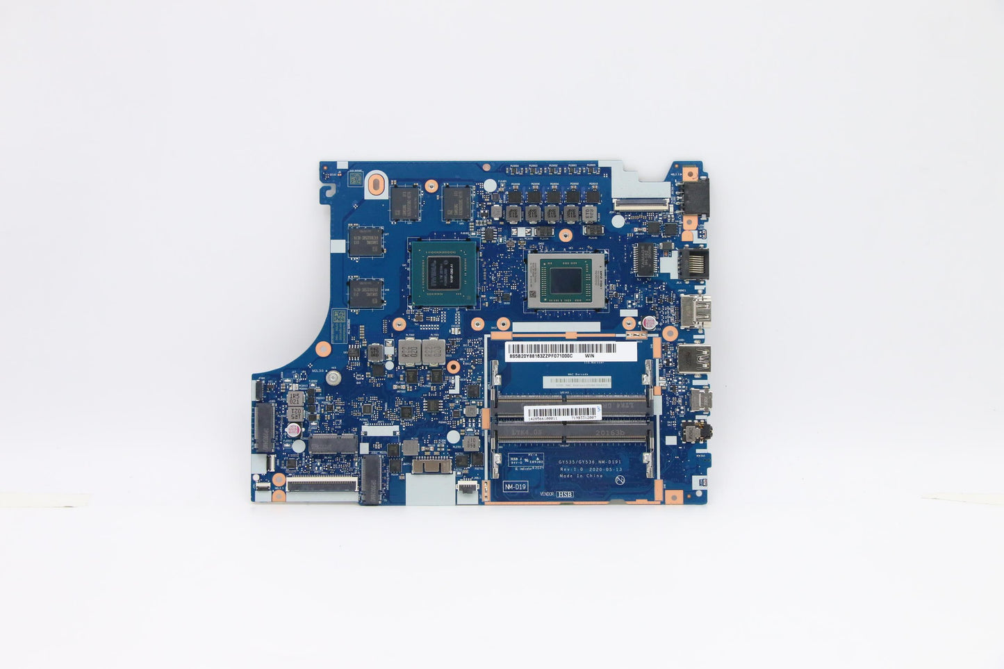 Lenovo Motherboard with R5 4600H and GTX 1650Ti GPU - 5B20Y88163