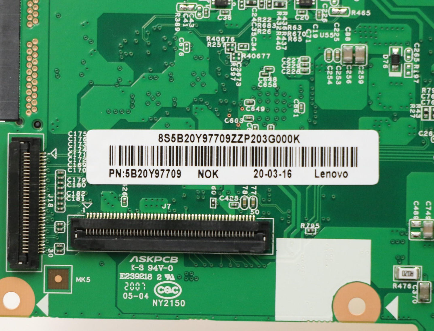 Lenovo Bdplanar Mbb82Ce Nok A49120C U - 5B20Y97709