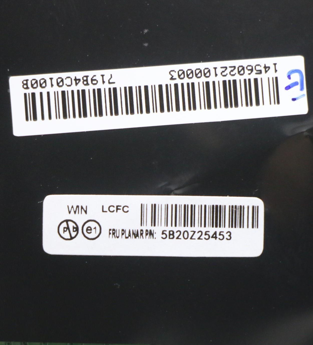 Lenovo System Board, i7-10750H, dTPM, yAB - 5B20Z25453