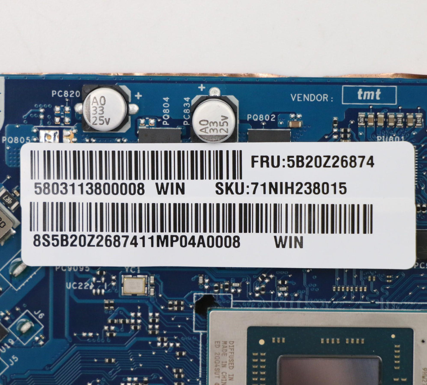 Lenovo Motherboard, R7-4700U, 16GB RAM, UMA Graphics - 5B20Z26874