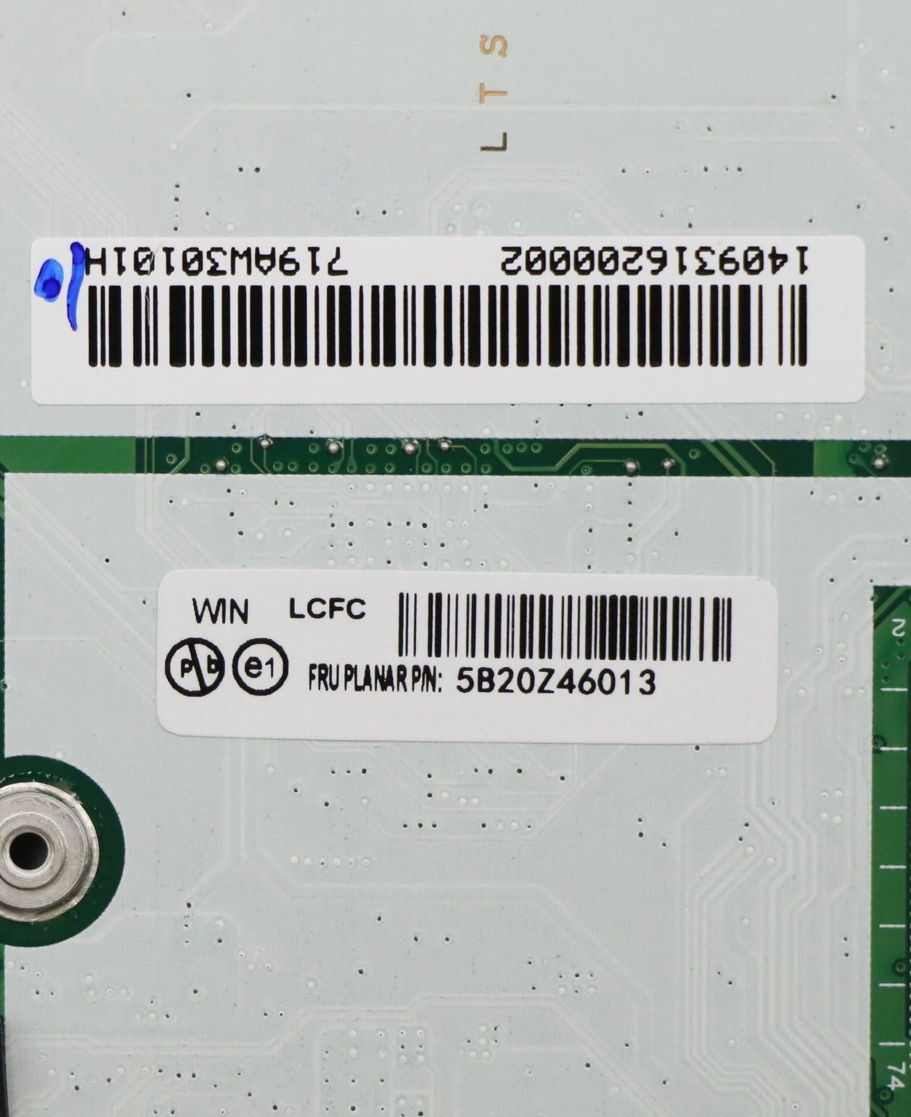 Lenovo Motherboard, i5-10310U, 16GB UHD Graphics, vPro, Windows Compatible - 5B20Z46013