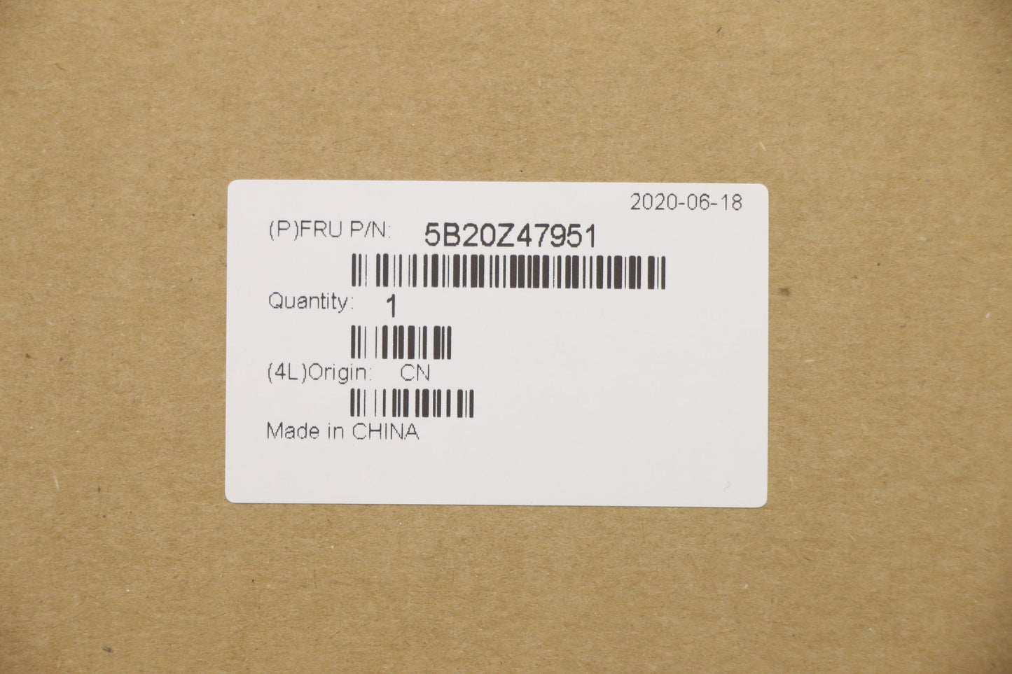 Lenovo Motherboard i5-10210U, 8GB RAM, UHD, Windows DPK - 5B20Z47951