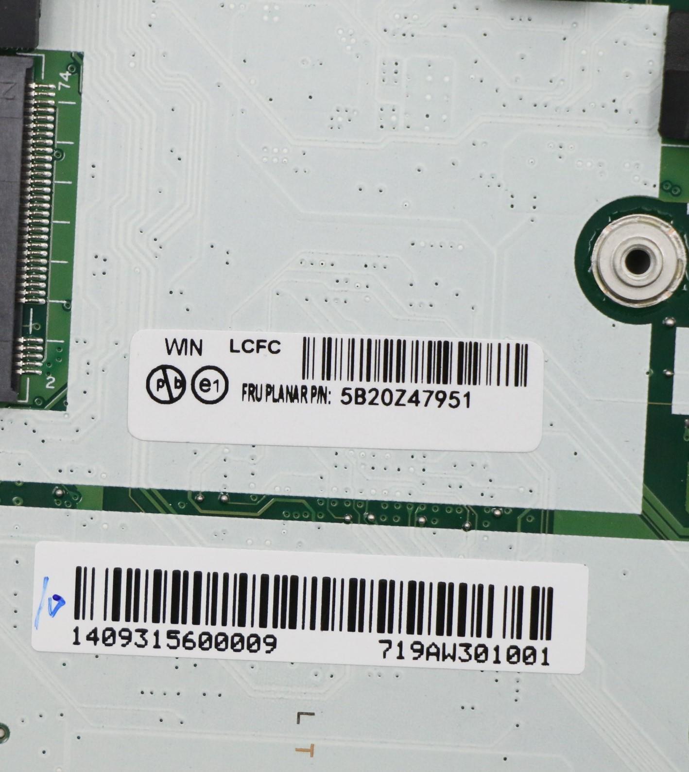 Lenovo Motherboard i5-10210U, 8GB RAM, UHD, Windows DPK - 5B20Z47951