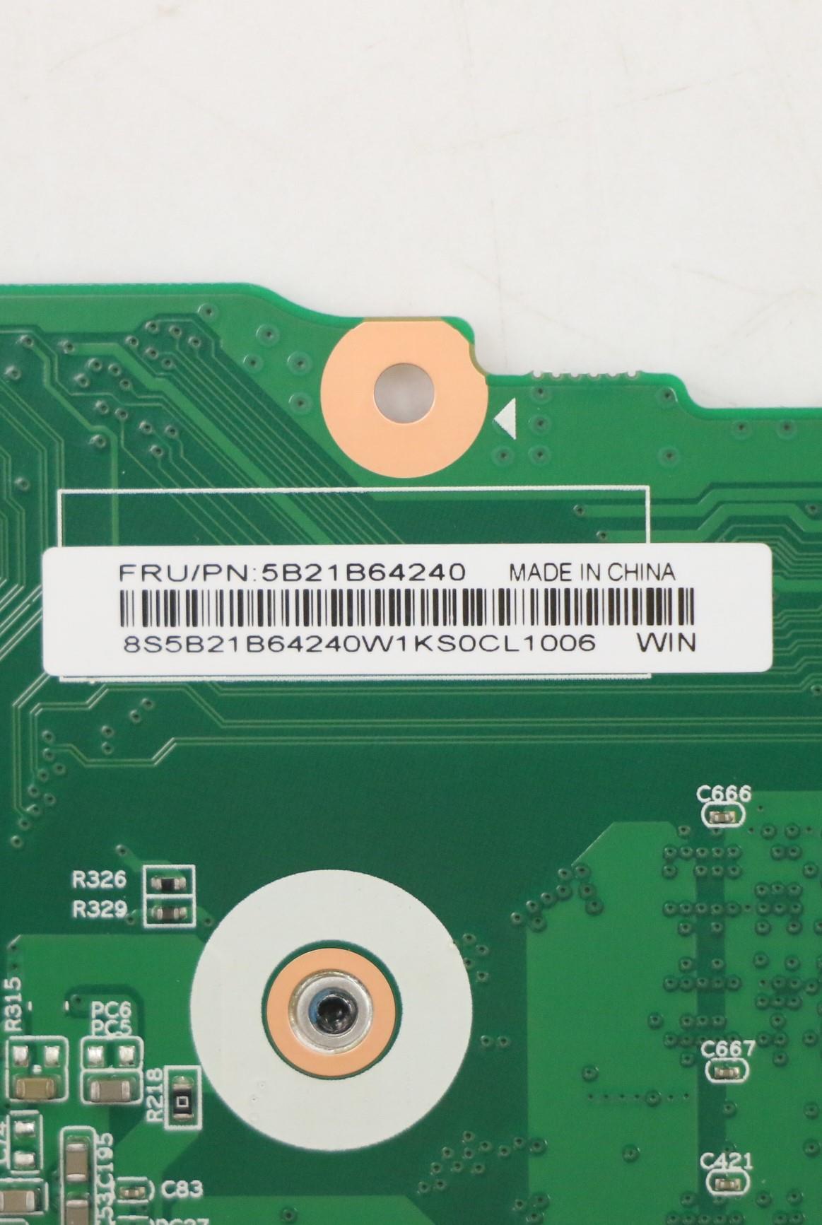 Lenovo Motherboard, N5030, UMA Graphics, 4GB RAM, 128GB Storage, Windows - 5B21B64240