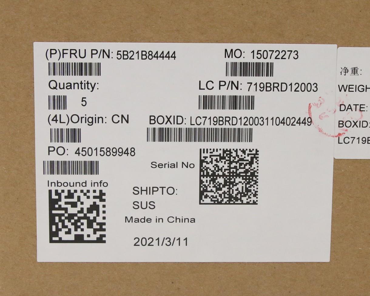 Lenovo Motherboard i3-1115G4, UMA Graphics, 4GB RAM, Windows DPK - 5B21B84444