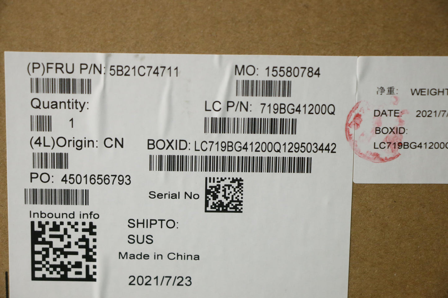 Lenovo N4020 UMA 4GB 32GB SSD Laptop Motherboard - 5B21C74711