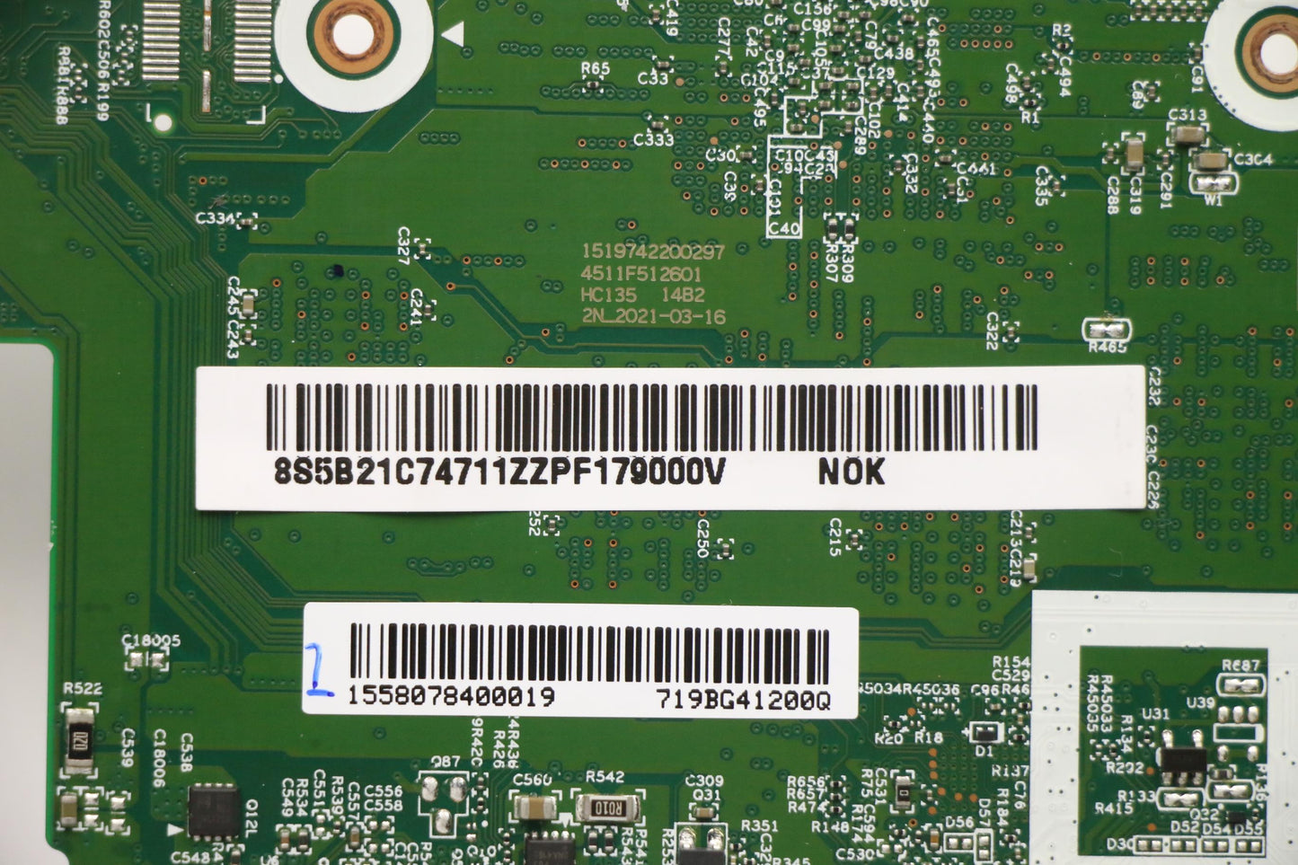 Lenovo N4020 UMA 4GB 32GB SSD Laptop Motherboard - 5B21C74711
