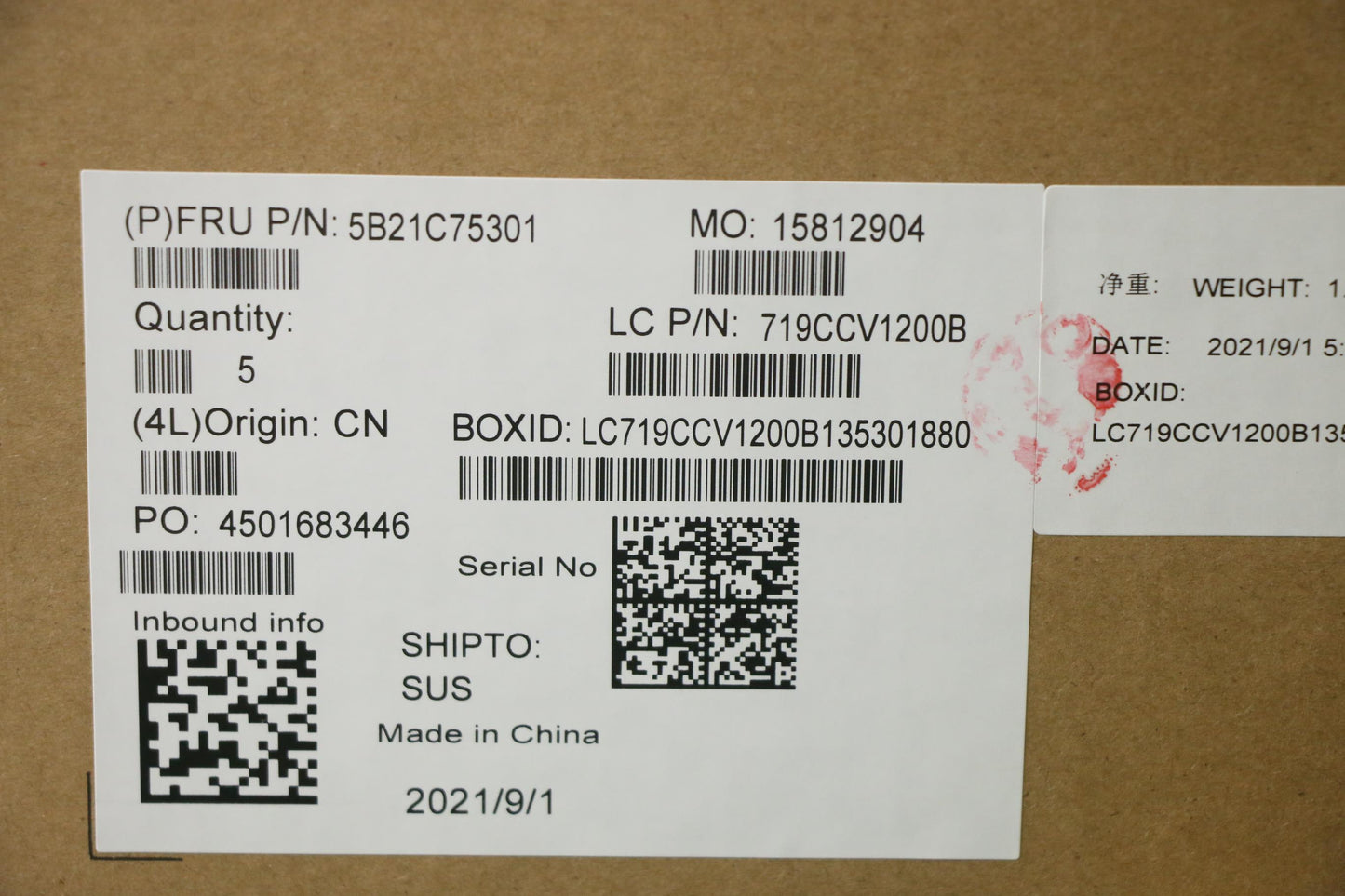 Lenovo Bdplanar Mbl82Muwini51135G7Uma - 5B21C75301