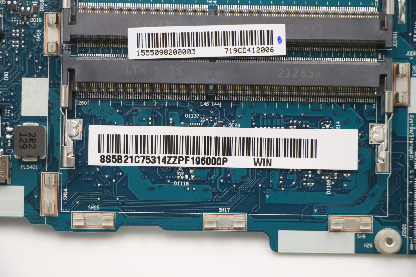 Lenovo BDPLANAR L82JH WIN i7-11800H RTX3070, 8GB RM - 5B21C75314