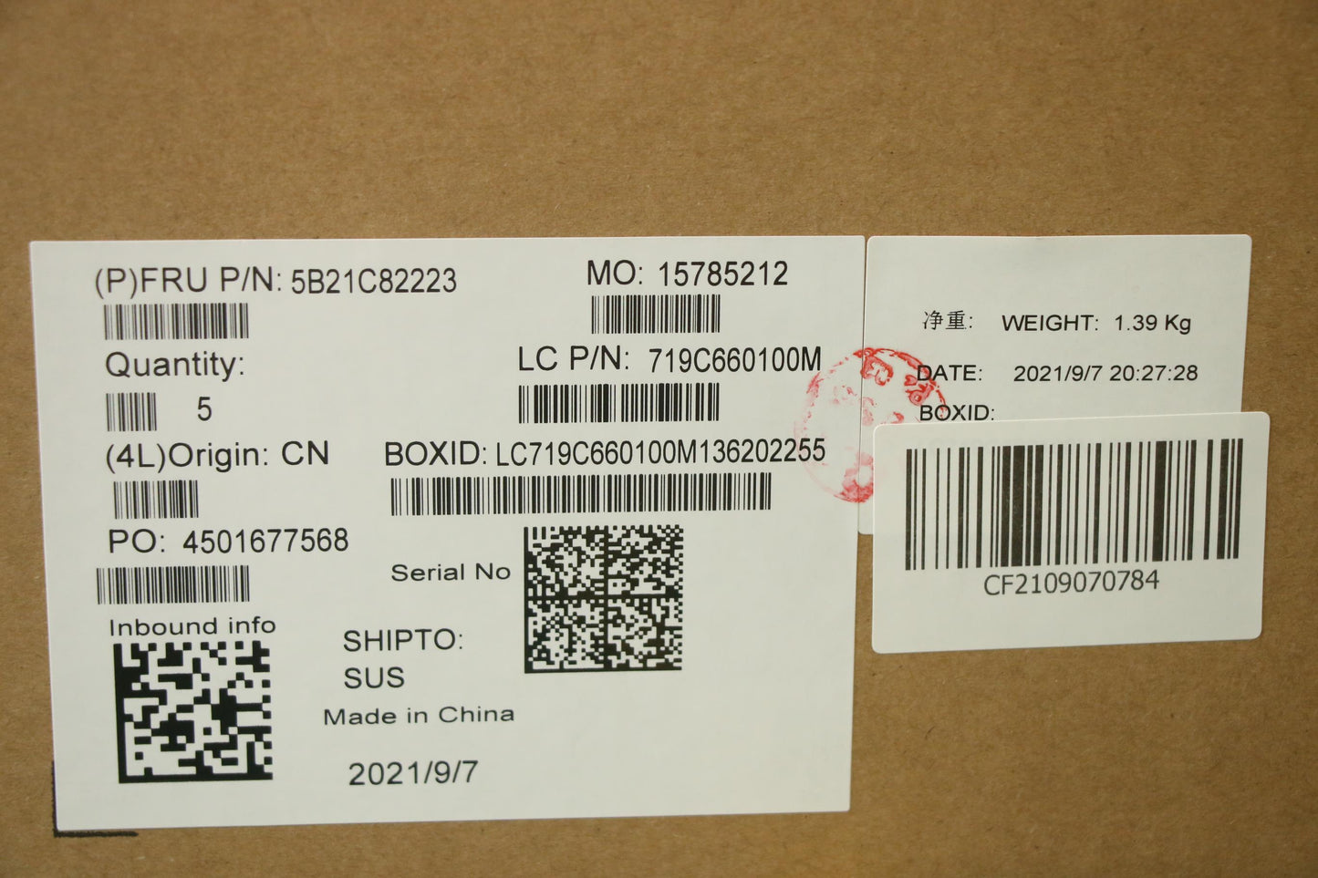 Lenovo Motherboard, FR R7PRO, 5850U, 16GB RAM, Windows, YDYdT, L3yA, BS - 5B21C82223