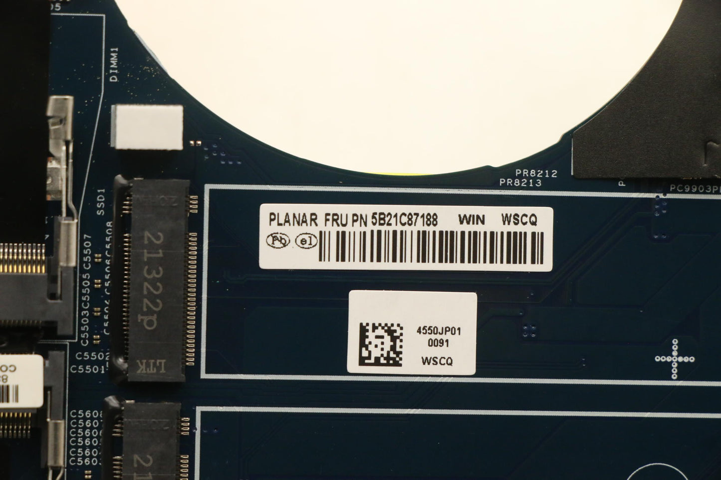 Lenovo Motherboard, i7-10875H, Dedicated Graphics, vPro, Windows - 5B21C87188