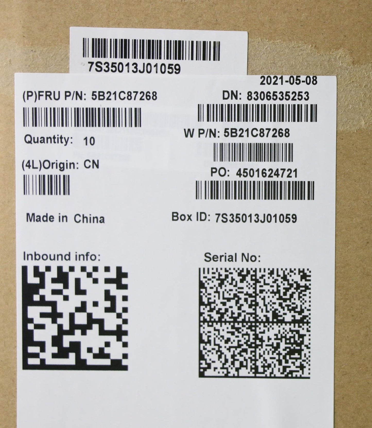 Lenovo Motherboard with i7-10750H, Discrete Graphics, Windows Support - 5B21C87268