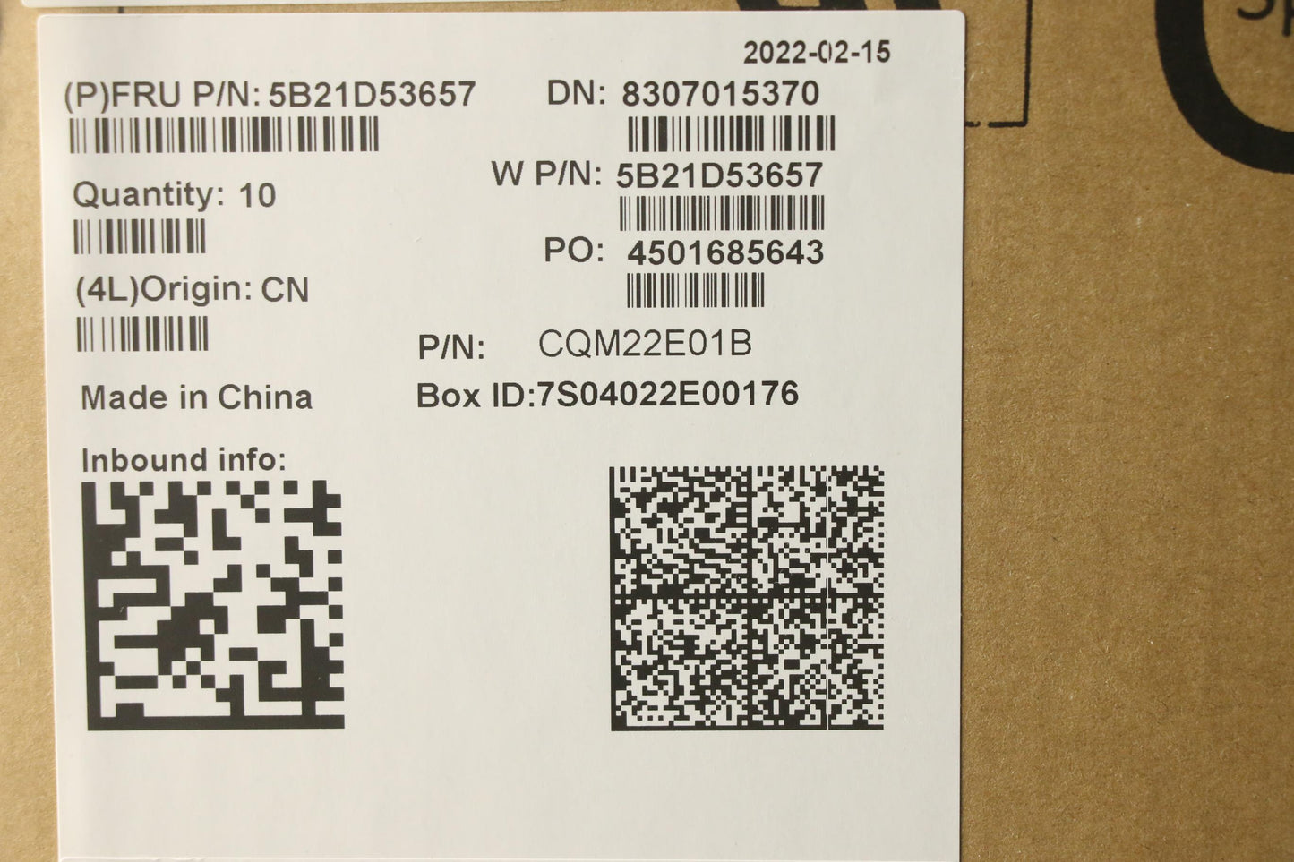 Lenovo Motherboard, i9-11950H, vPro, RTX Graphics, Windows - 5B21D53657