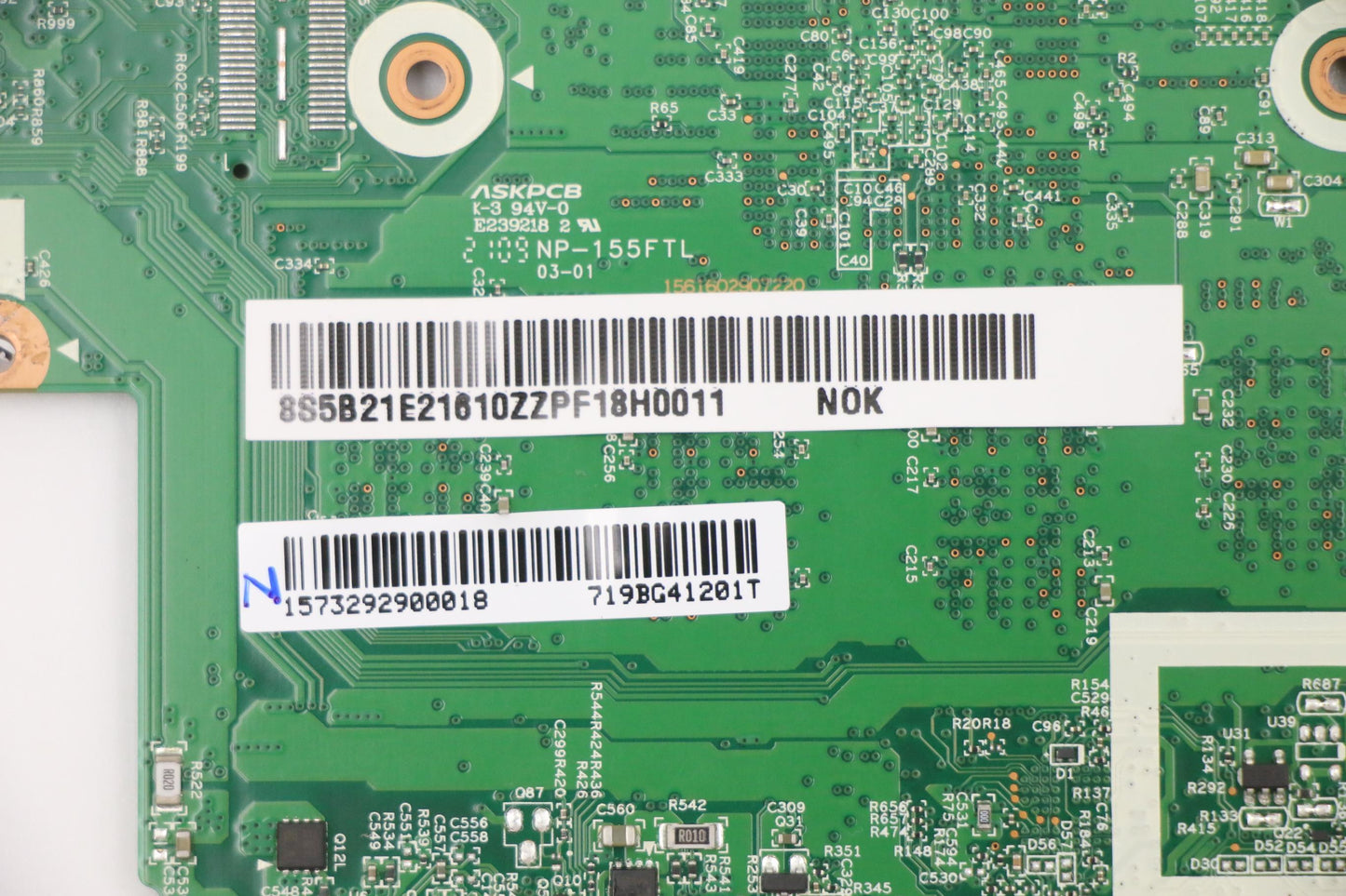 Lenovo Motherboard with Intel N4020 UMA 4GB RAM 32GB eMMC - 5B21E21610