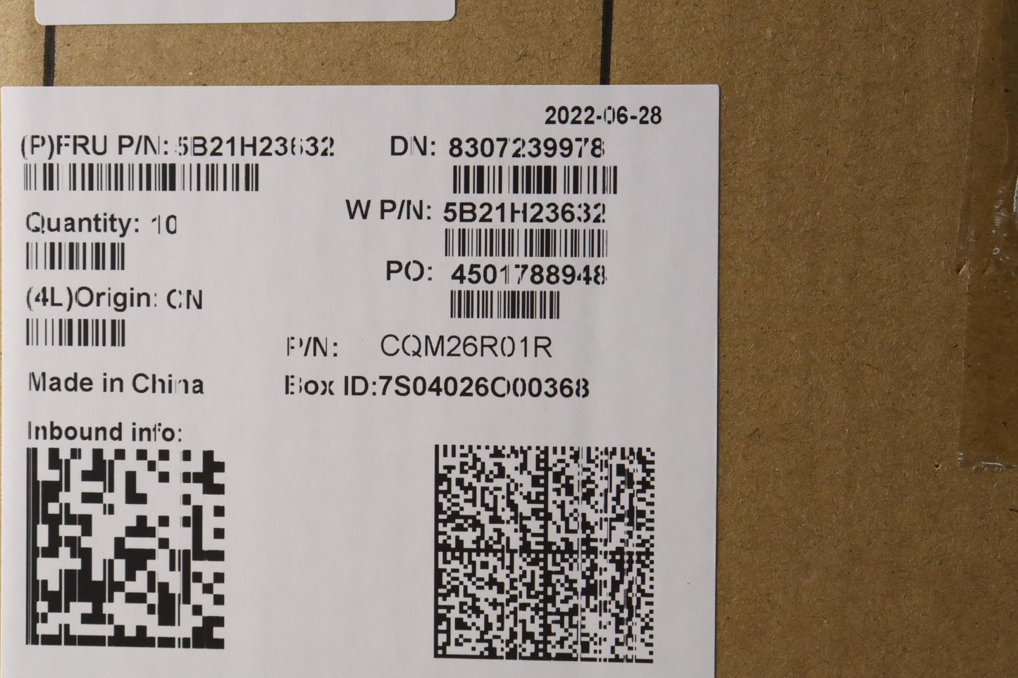 Lenovo Motherboard, i7-1255U, UMA, 16GB RAM, Windows - 5B21H23632