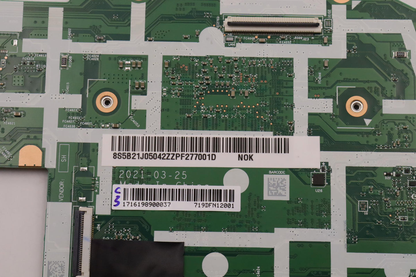 Lenovo Motherboard FRU, Intel N4500, 4GB RAM, 32GB eMMC - 5B21J05042