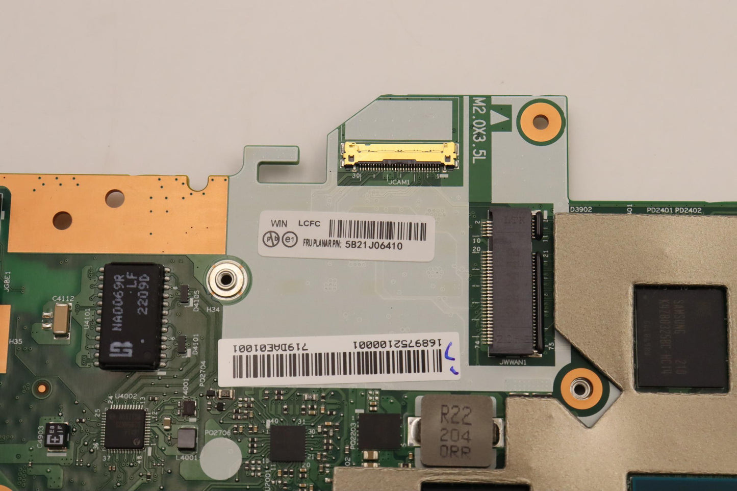 Lenovo - BDPLANAR i7-12700H T600AX211 WNAD tYABDI - 5B21J06410