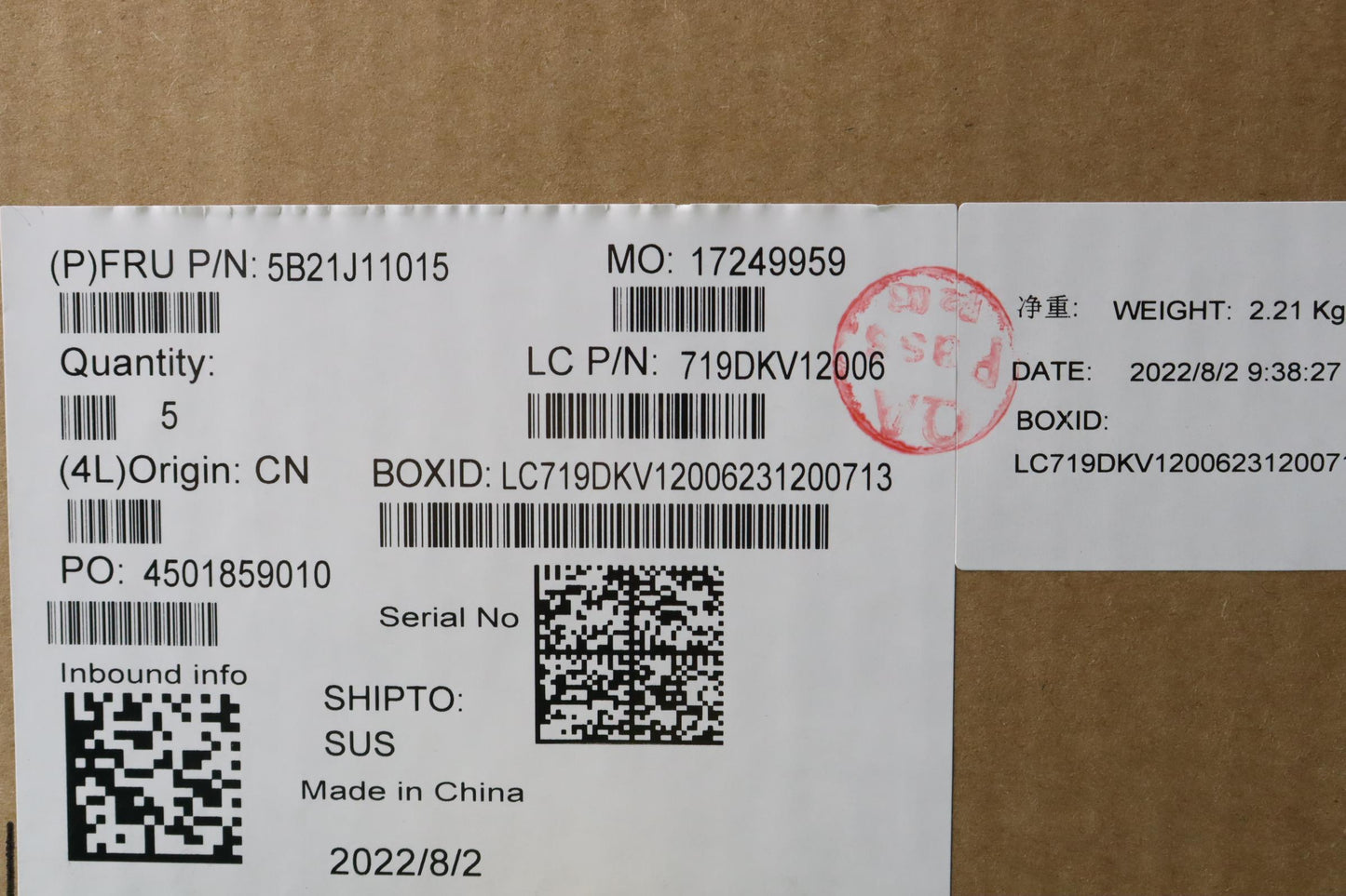 Lenovo Bdplanar Mb L82Tdi7Rtx3070Ti8G - 5B21J11015