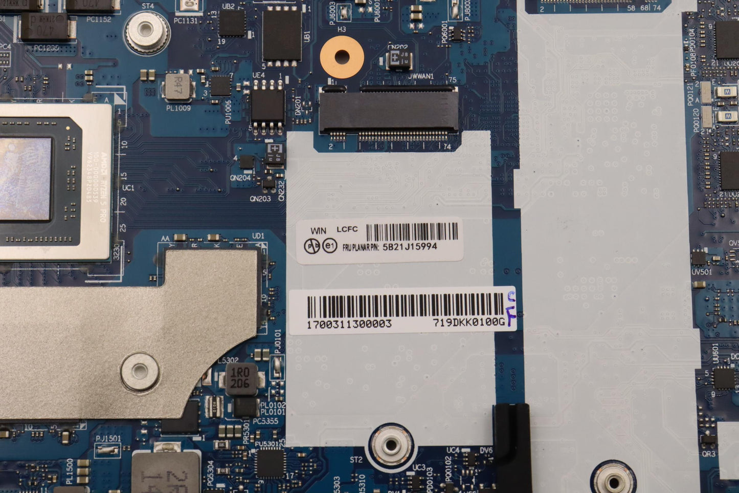 Lenovo Motherboard, FR R5PRO, 32GB RAM, 725APL, Windows, YDYdT, L3yA, AB - 5B21J15994