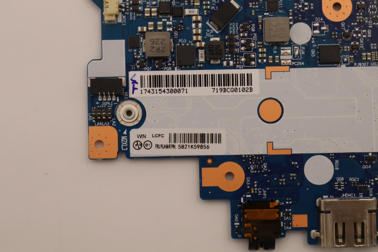 Lenovo System Board, i7-1165G7, IG, WIN, TPM - 5B21K59856