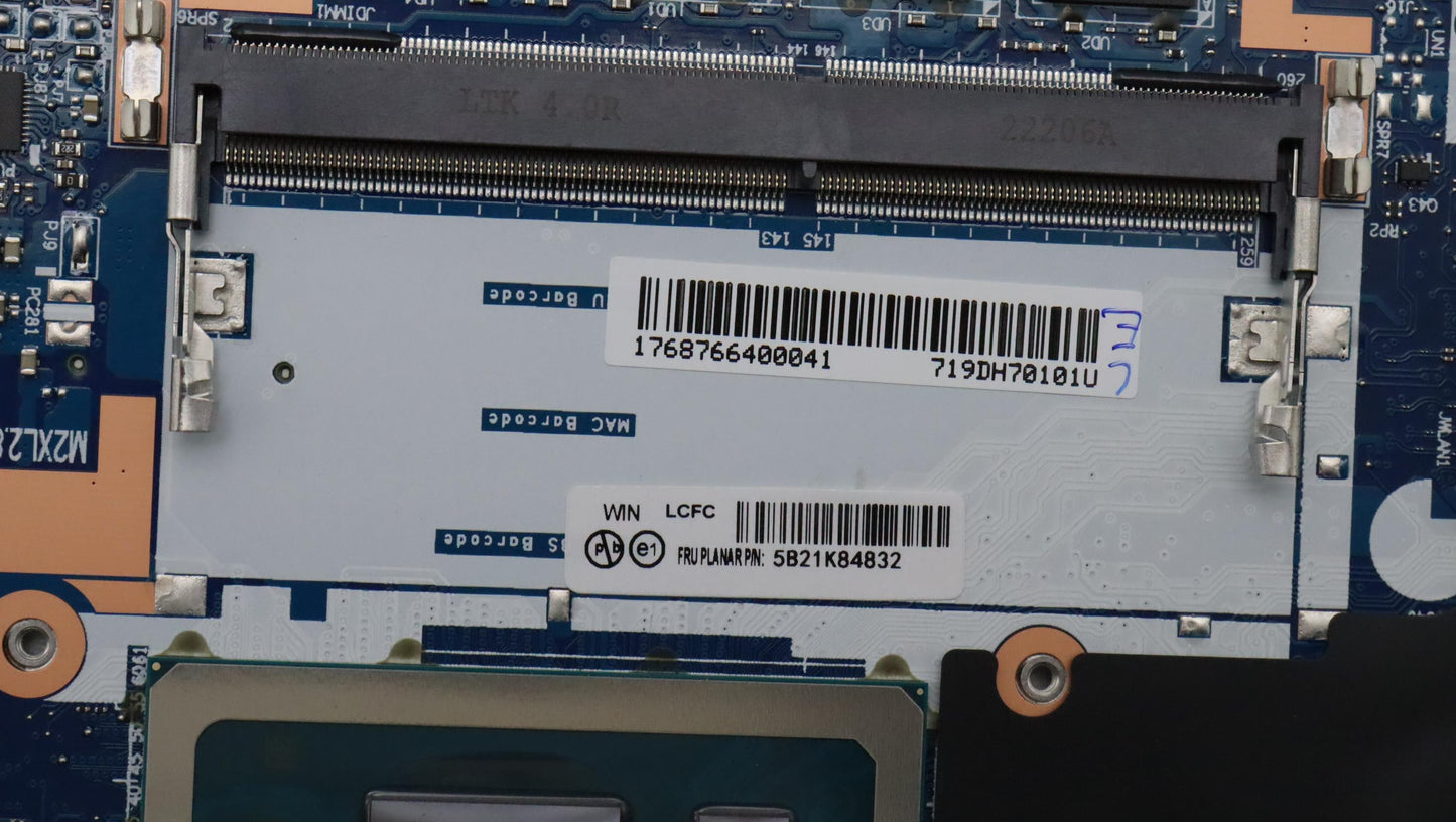 Lenovo System Board, i5-1235U, IrXe, 8G, WIN NdT2, YAIPU - 5B21K84832