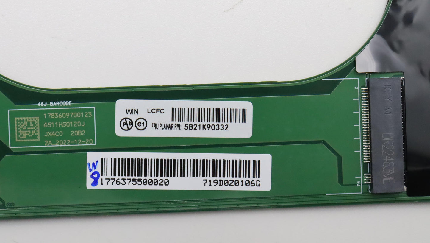 Lenovo Motherboard, i5-1235U, 16GB RAM, AX211 WLAN, Windows - 5B21K90332