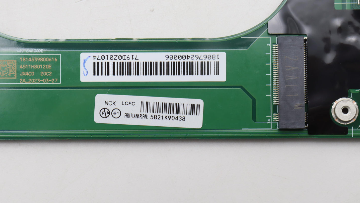 Lenovo Bdplanar Nok,I71265U,16,Amt,Yt - 5B21K90438