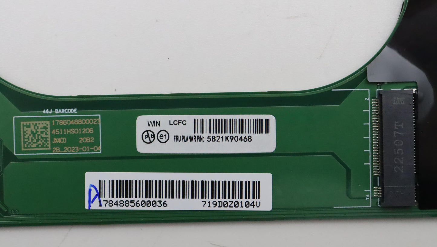 Lenovo Motherboard, Intel i7-1280P, 32GB RAM, AMT, TPM 2.0, Enhanced Integration - 5B21K90468