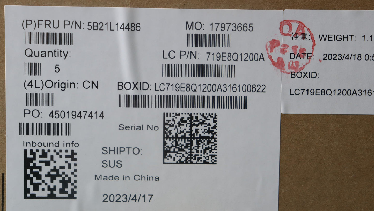 Lenovo Bdplanar Mbl82X7 Wini51335Uuma - 5B21L14486