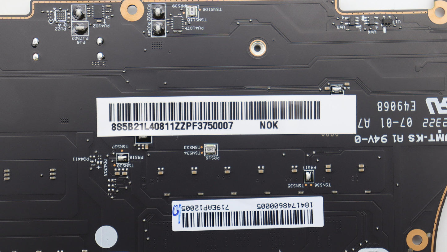 Lenovo Bdplanar L83By I713705H Rtx406 - 5B21L40811
