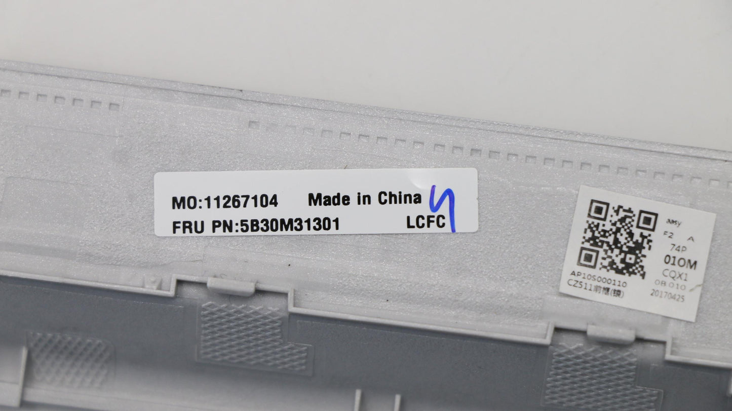 Lenovo Silver Painted LCD Bezel for L80SV - 5B30M31301