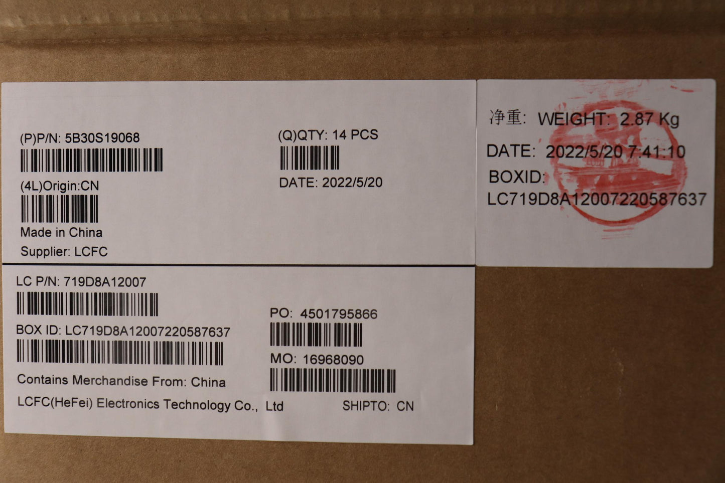 Lenovo LCD Bezel, Metal Finish, Space Gray - 5B30S19068