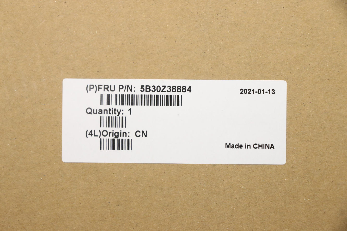 Lenovo Bezel T15P, B Cover Sub-Assembly, IR UHD - 5B30Z38884