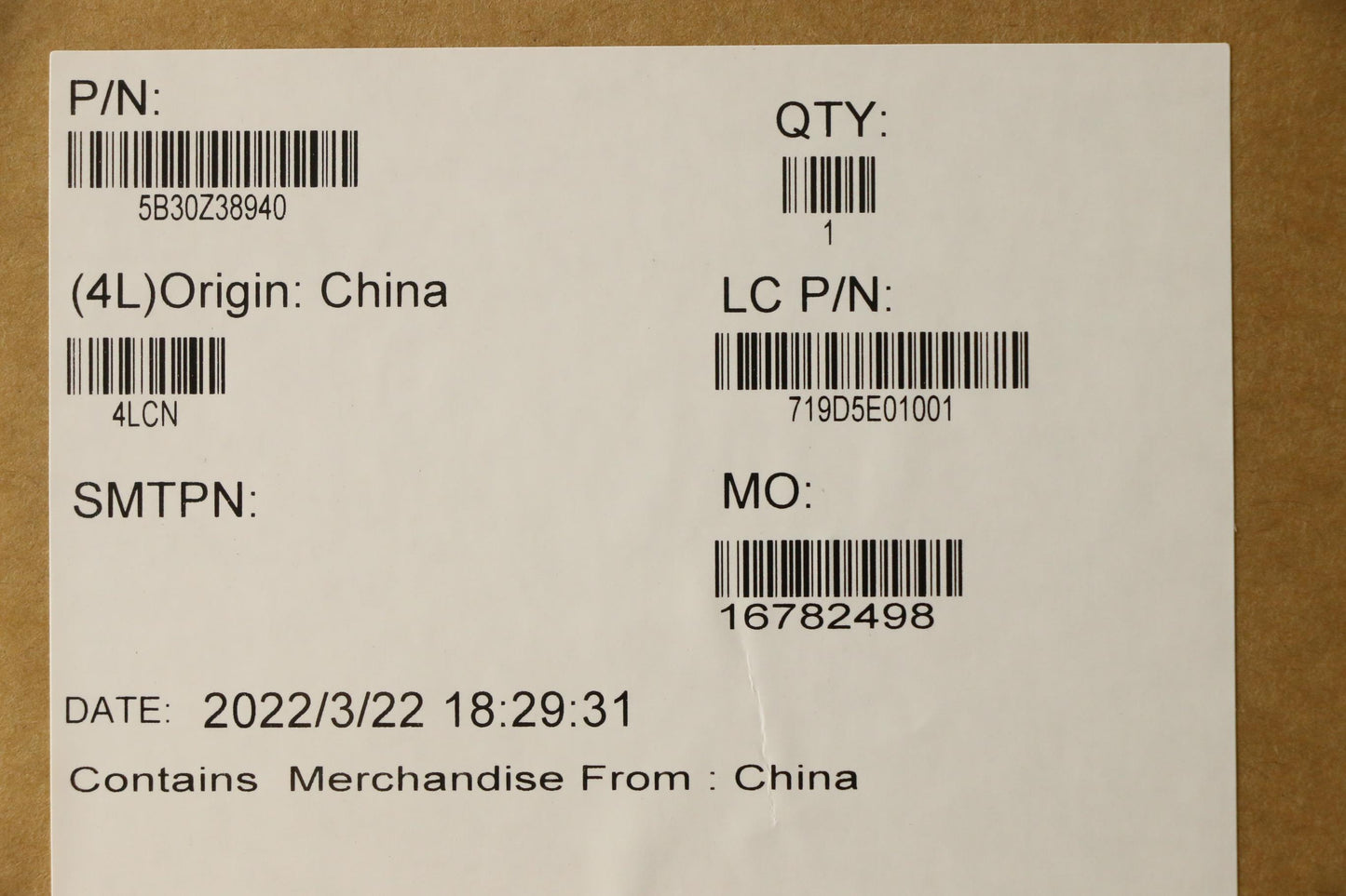 Lenovo - LCD Bezel with RGB Microphone Assembly - 5B30Z38940