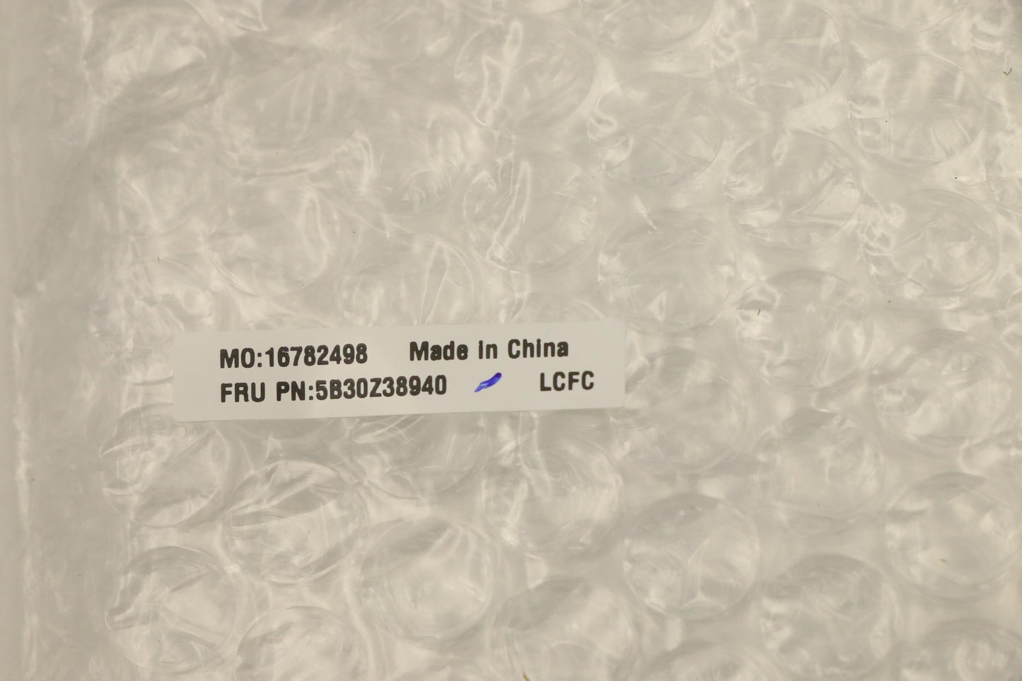 Lenovo - LCD Bezel with RGB Microphone Assembly - 5B30Z38940