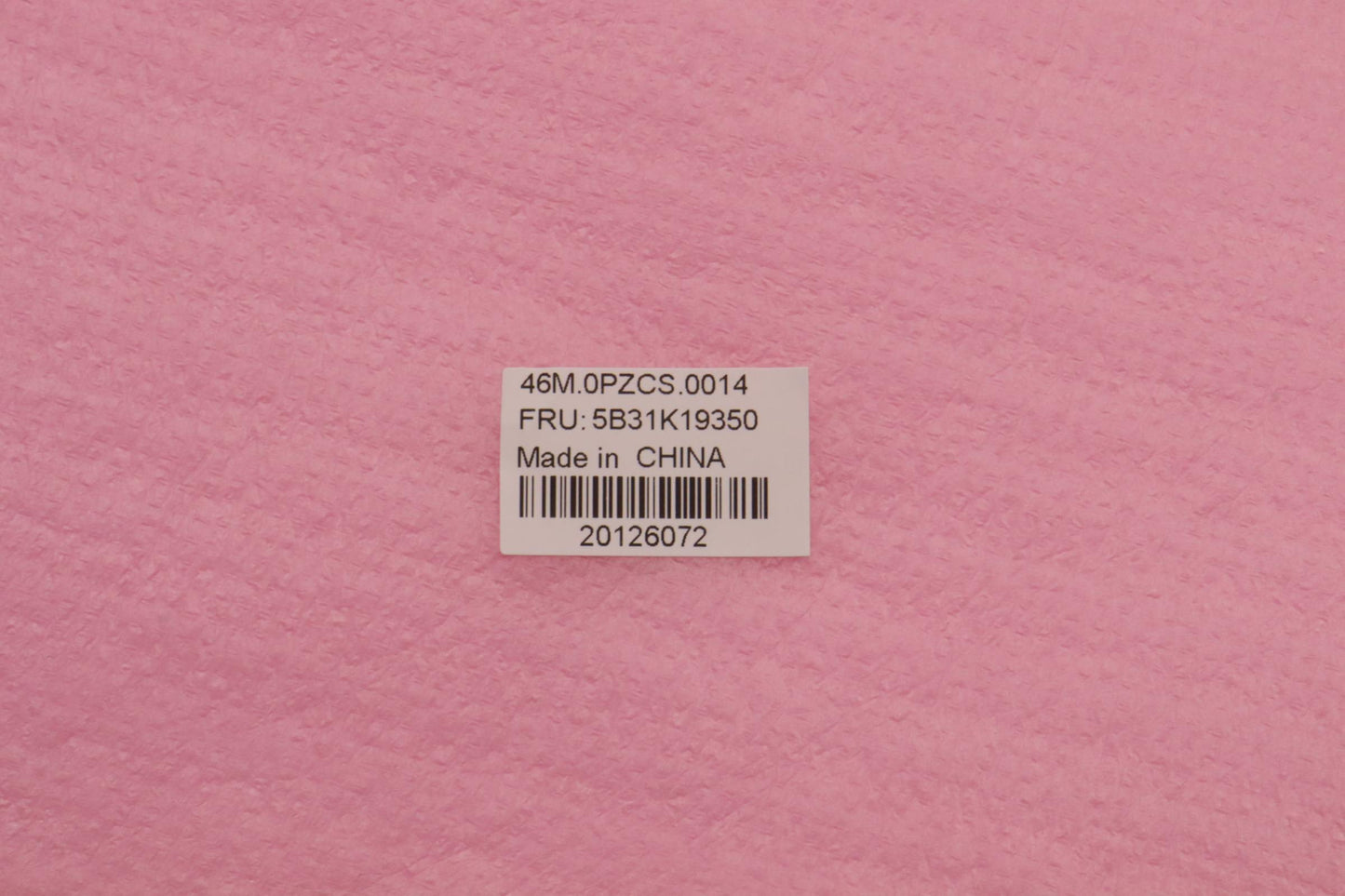 Lenovo Bezel with RGB and CCD Shutter - 5B31K19350